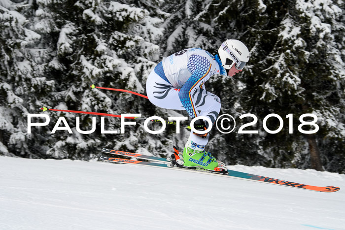 Int. FIS Rennen + NJC Herren, SG, Götschen, 26.02.2018