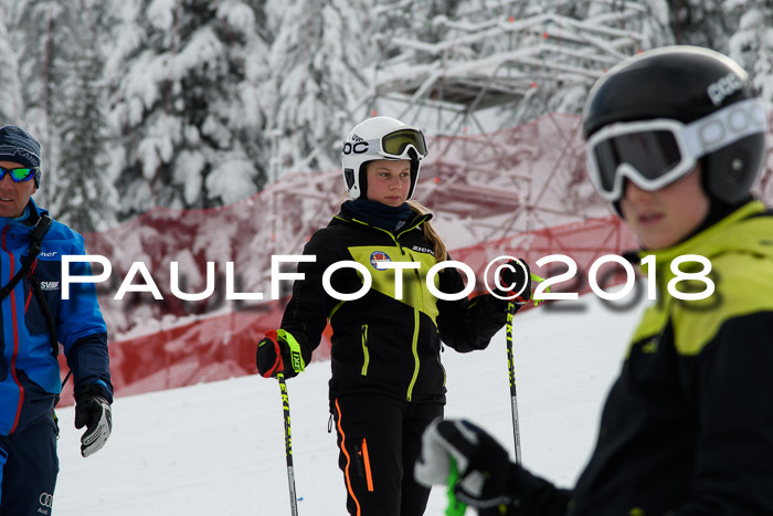 DSV Schülercup Finale Super-G, Dt. Schülermeisterschaft 01.03.2018