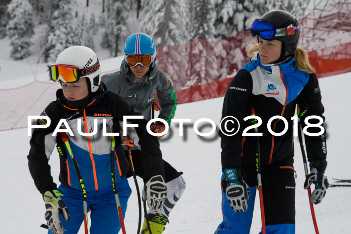 DSV Schülercup Finale Super-G, Dt. Schülermeisterschaft 01.03.2018