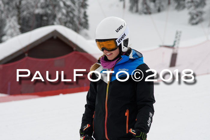 DSV Schülercup Finale Super-G, Dt. Schülermeisterschaft 01.03.2018