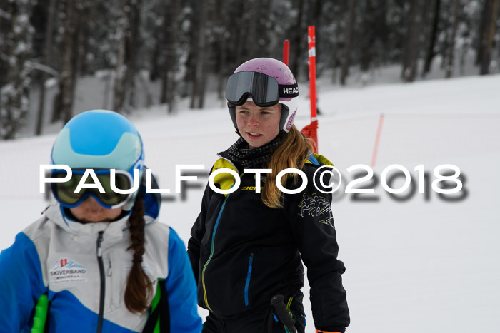 DSV Schülercup Finale Super-G, Dt. Schülermeisterschaft 01.03.2018