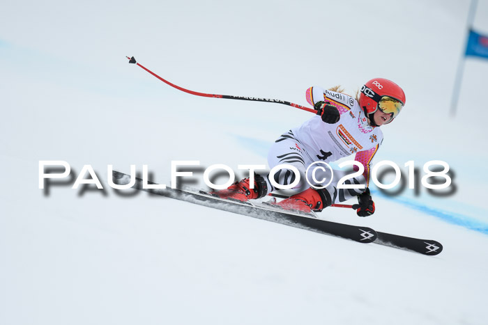 DSV Schülercup Finale Super-G, Dt. Schülermeisterschaft 01.03.2018