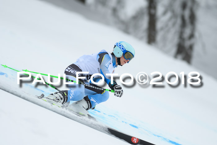 DSV Schülercup Finale Super-G, Dt. Schülermeisterschaft 01.03.2018