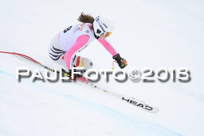 DSV Schülercup Finale Super-G, Dt. Schülermeisterschaft 01.03.2018