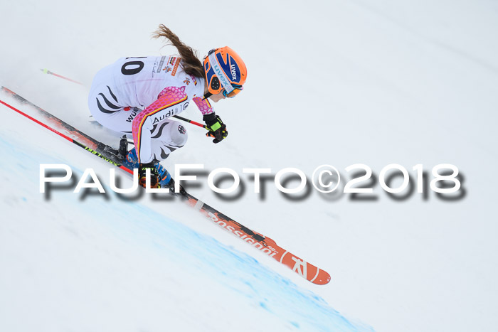 DSV Schülercup Finale Super-G, Dt. Schülermeisterschaft 01.03.2018
