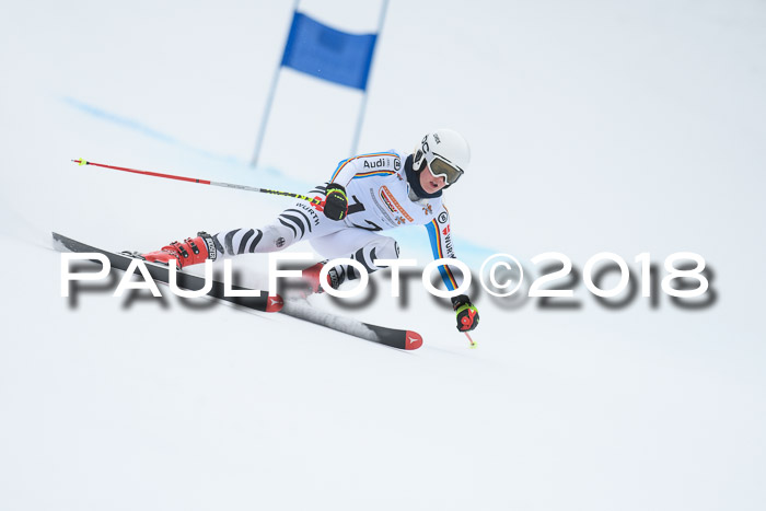 DSV Schülercup Finale Super-G, Dt. Schülermeisterschaft 01.03.2018