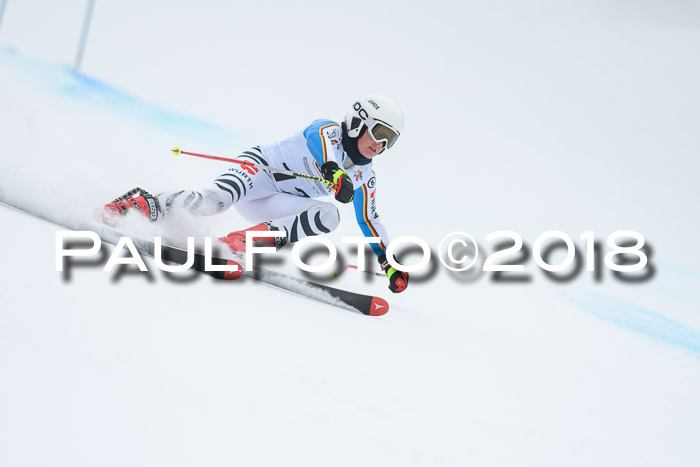 DSV Schülercup Finale Super-G, Dt. Schülermeisterschaft 01.03.2018