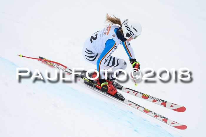 DSV Schülercup Finale Super-G, Dt. Schülermeisterschaft 01.03.2018