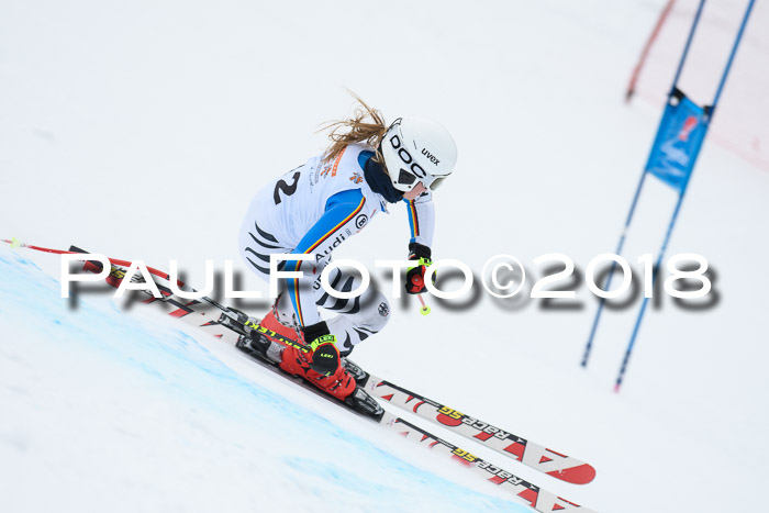 DSV Schülercup Finale Super-G, Dt. Schülermeisterschaft 01.03.2018