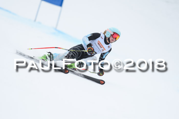 DSV Schülercup Finale Super-G, Dt. Schülermeisterschaft 01.03.2018