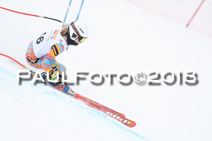 DSV Schülercup Finale Super-G, Dt. Schülermeisterschaft 01.03.2018