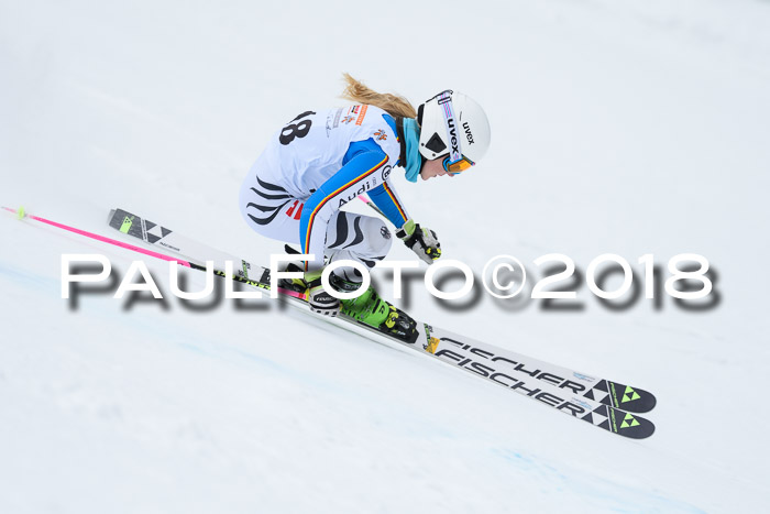 DSV Schülercup Finale Super-G, Dt. Schülermeisterschaft 01.03.2018
