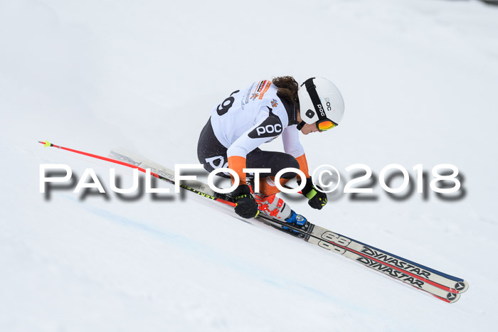 DSV Schülercup Finale Super-G, Dt. Schülermeisterschaft 01.03.2018