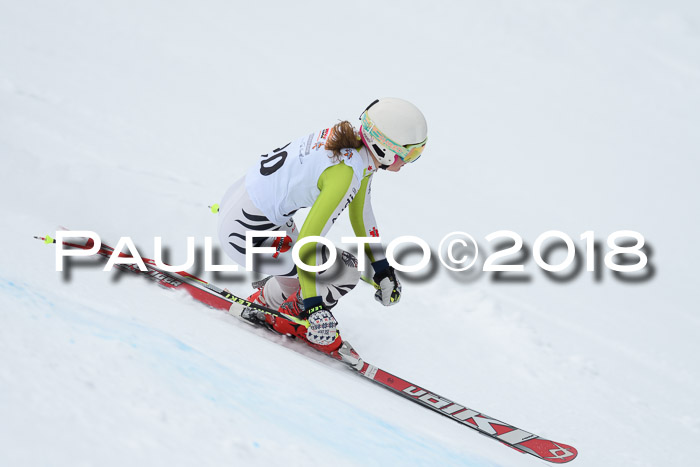 DSV Schülercup Finale Super-G, Dt. Schülermeisterschaft 01.03.2018