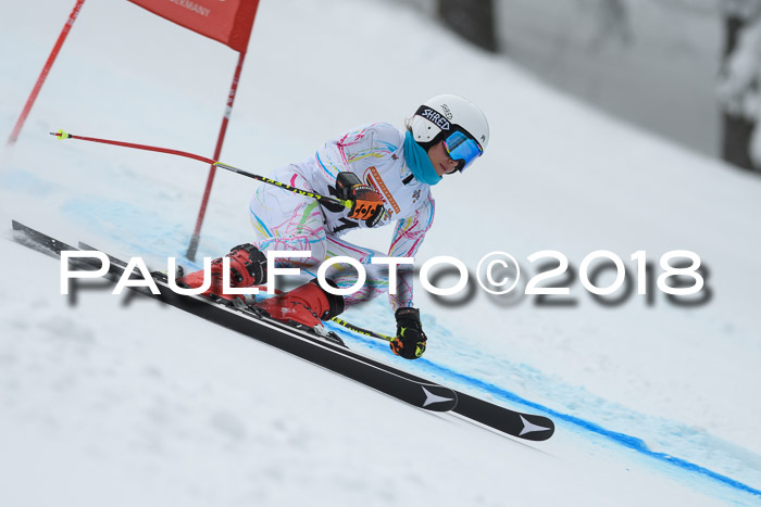 DSV Schülercup Finale Super-G, Dt. Schülermeisterschaft 01.03.2018