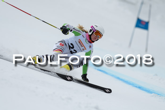 DSV Schülercup Finale Super-G, Dt. Schülermeisterschaft 01.03.2018