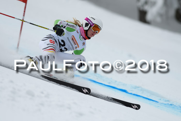 DSV Schülercup Finale Super-G, Dt. Schülermeisterschaft 01.03.2018