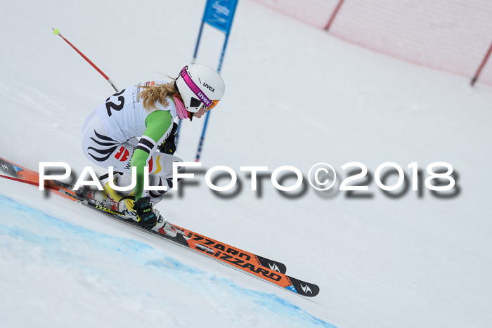 DSV Schülercup Finale Super-G, Dt. Schülermeisterschaft 01.03.2018
