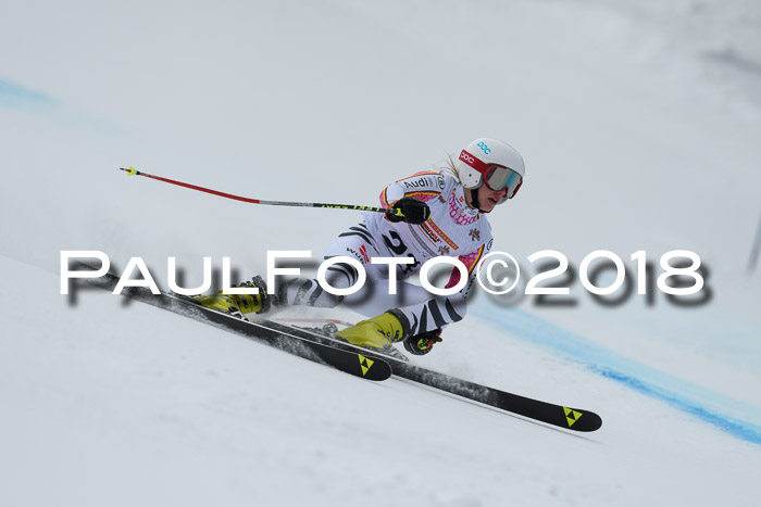 DSV Schülercup Finale Super-G, Dt. Schülermeisterschaft 01.03.2018