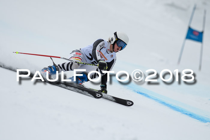 DSV Schülercup Finale Super-G, Dt. Schülermeisterschaft 01.03.2018