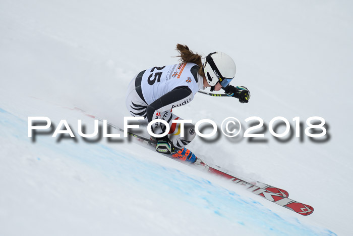 DSV Schülercup Finale Super-G, Dt. Schülermeisterschaft 01.03.2018