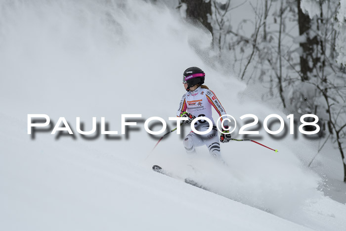 DSV Schülercup Finale Super-G, Dt. Schülermeisterschaft 01.03.2018