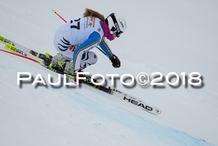 DSV Schülercup Finale Super-G, Dt. Schülermeisterschaft 01.03.2018