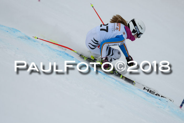 DSV Schülercup Finale Super-G, Dt. Schülermeisterschaft 01.03.2018