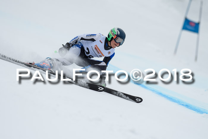 DSV Schülercup Finale Super-G, Dt. Schülermeisterschaft 01.03.2018