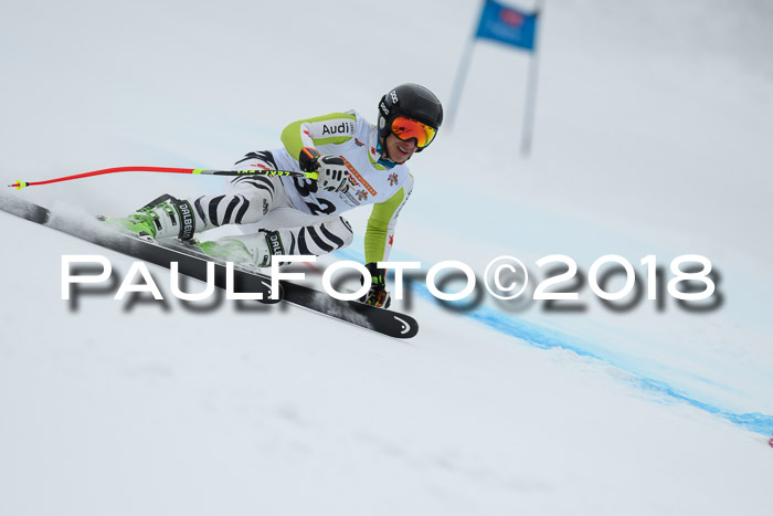 DSV Schülercup Finale Super-G, Dt. Schülermeisterschaft 01.03.2018
