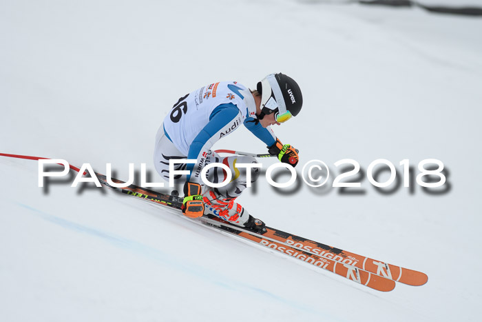 DSV Schülercup Finale Super-G, Dt. Schülermeisterschaft 01.03.2018