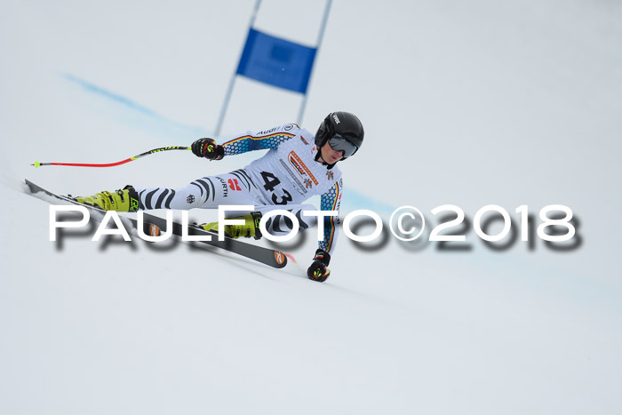 DSV Schülercup Finale Super-G, Dt. Schülermeisterschaft 01.03.2018
