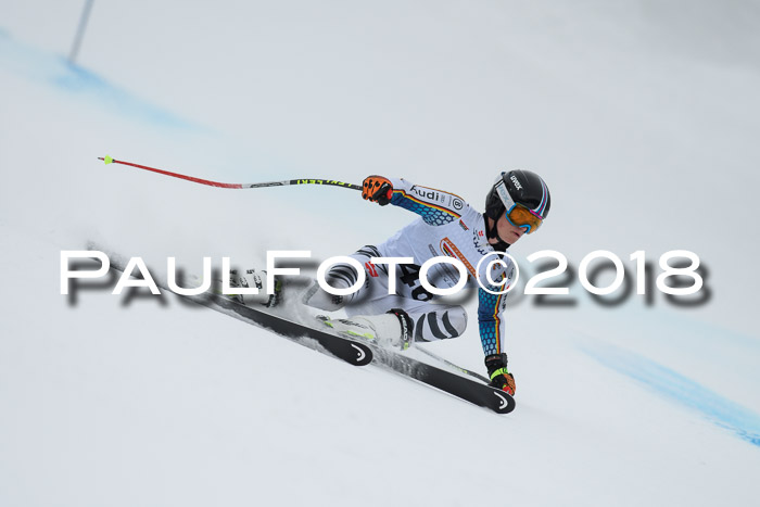 DSV Schülercup Finale Super-G, Dt. Schülermeisterschaft 01.03.2018