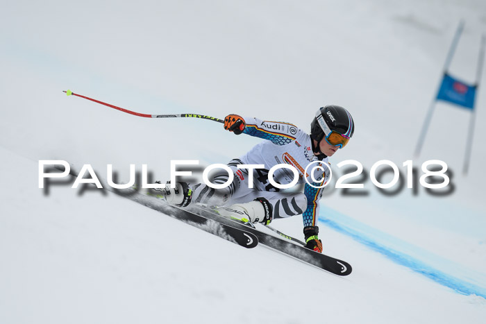 DSV Schülercup Finale Super-G, Dt. Schülermeisterschaft 01.03.2018