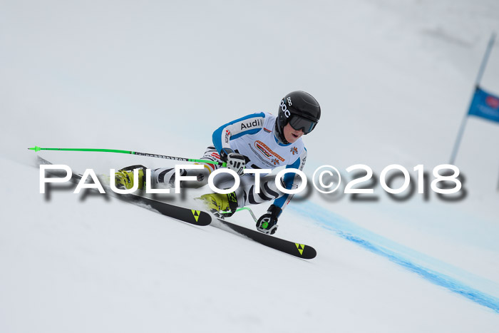 DSV Schülercup Finale Super-G, Dt. Schülermeisterschaft 01.03.2018