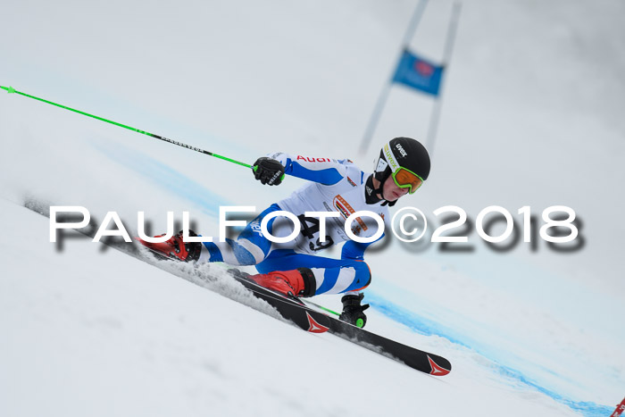 DSV Schülercup Finale Super-G, Dt. Schülermeisterschaft 01.03.2018