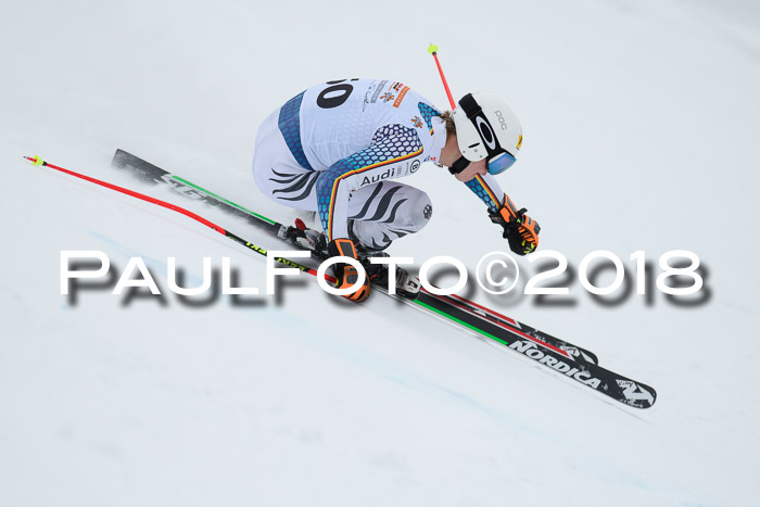 DSV Schülercup Finale Super-G, Dt. Schülermeisterschaft 01.03.2018