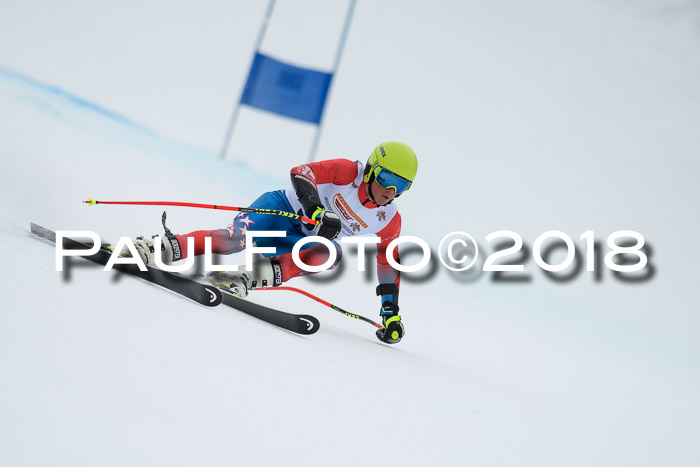 DSV Schülercup Finale Super-G, Dt. Schülermeisterschaft 01.03.2018