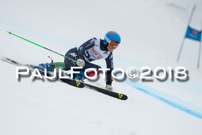 DSV Schülercup Finale Super-G, Dt. Schülermeisterschaft 01.03.2018