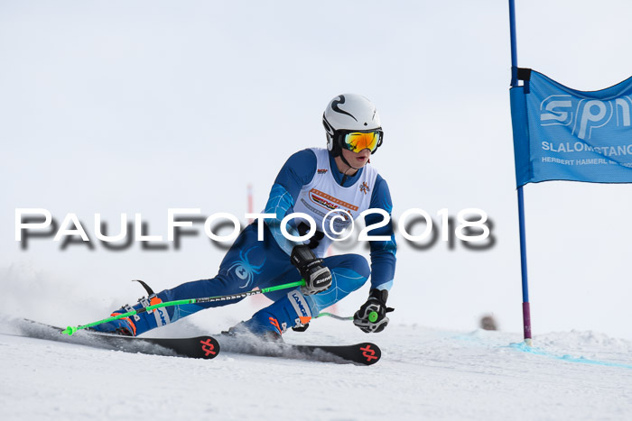 Dt. Schülercup U14 Finale, Riesenslalom, 03.03.2018