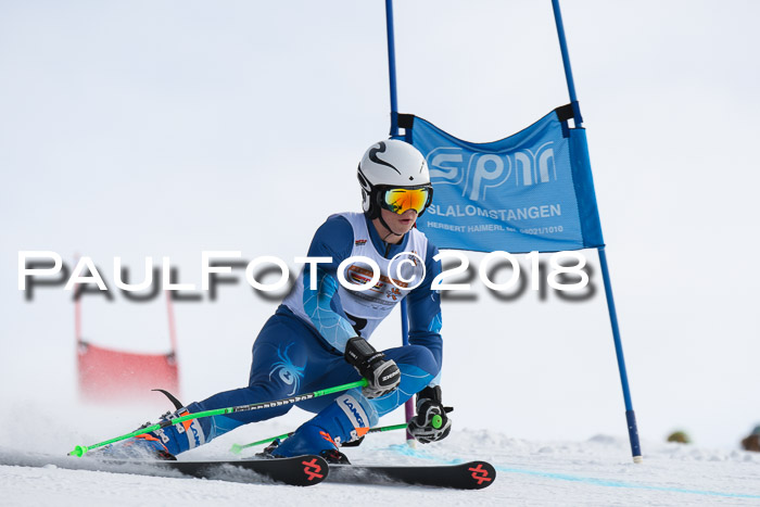 Dt. Schülercup U14 Finale, Riesenslalom, 03.03.2018