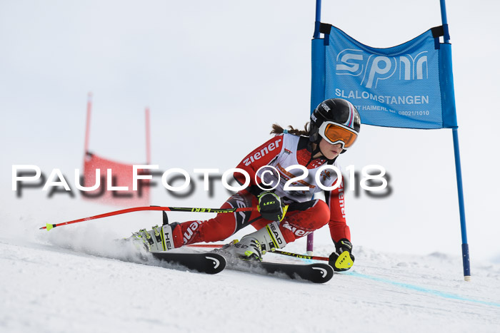 Dt. Schülercup U14 Finale, Riesenslalom, 03.03.2018