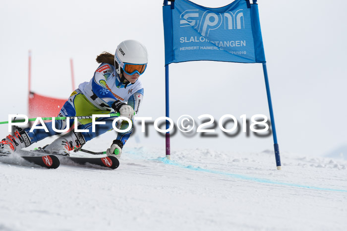 Dt. Schülercup U14 Finale, Riesenslalom, 03.03.2018