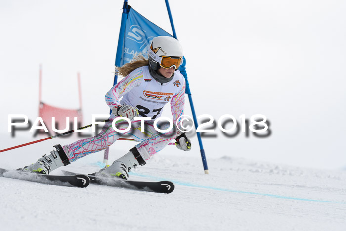 Dt. Schülercup U14 Finale, Riesenslalom, 03.03.2018