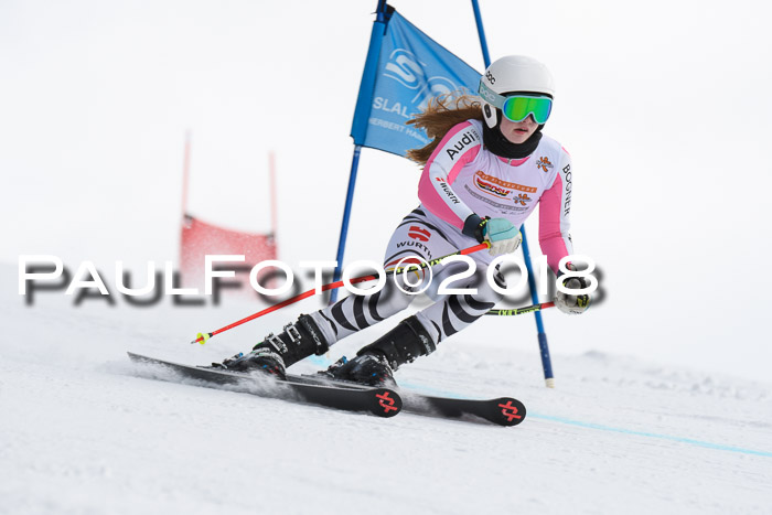 Dt. Schülercup U14 Finale, Riesenslalom, 03.03.2018