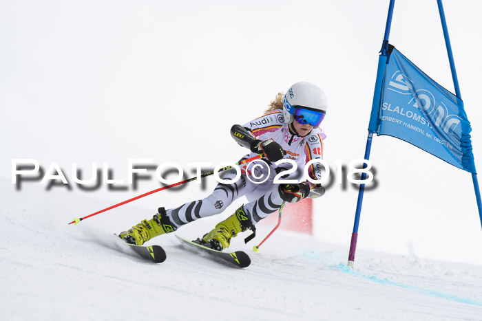 Dt. Schülercup U14 Finale, Riesenslalom, 03.03.2018