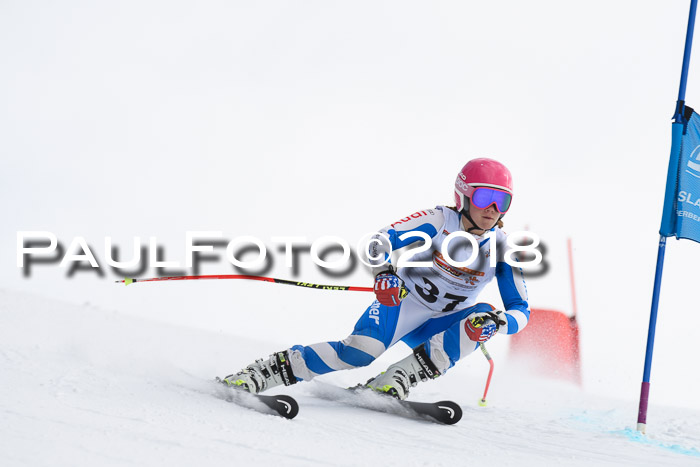 Dt. Schülercup U14 Finale, Riesenslalom, 03.03.2018