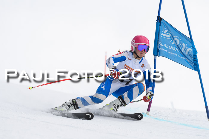 Dt. Schülercup U14 Finale, Riesenslalom, 03.03.2018