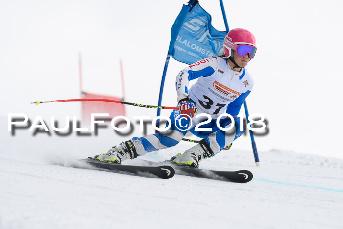 Dt. Schülercup U14 Finale, Riesenslalom, 03.03.2018