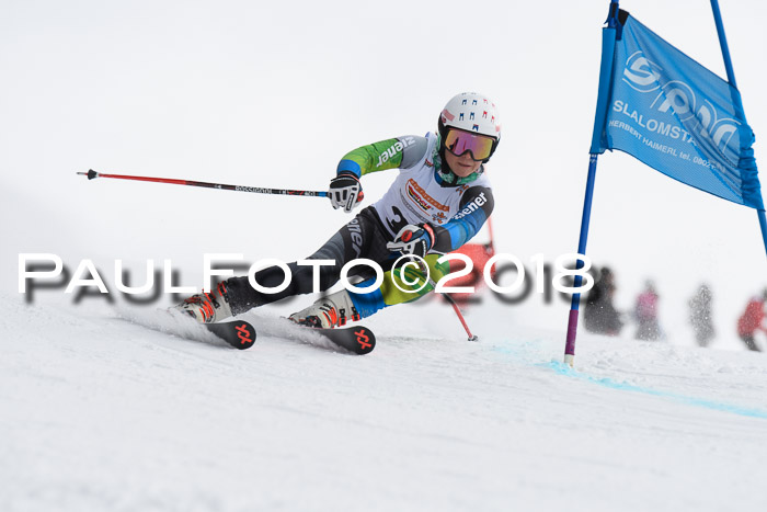 Dt. Schülercup U14 Finale, Riesenslalom, 03.03.2018